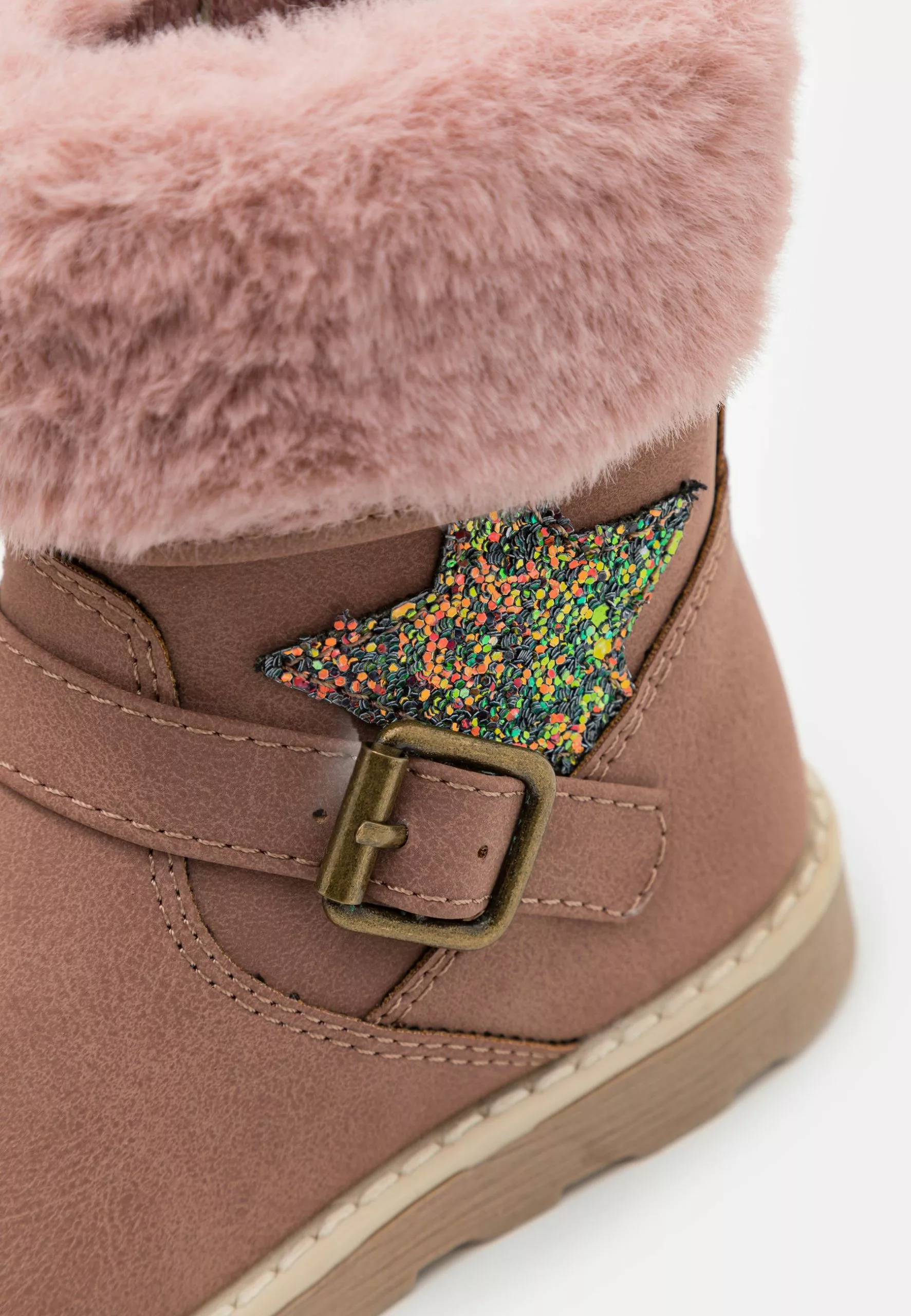 Friboo Korte Laarzen - Mauve 6 Friboo Korte Laarzen - Mauve - Afbeelding 6