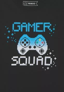 Friboo Unisex 4 Pack- T-Shirt Print - Multi-Coloured -Frib Kleding Winkel 147762a32506426ea82f21789797a0ea