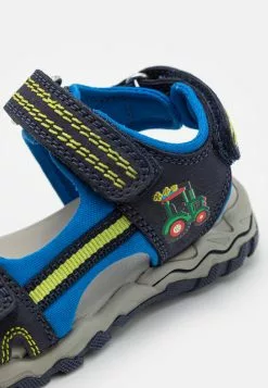 Friboo Leather - Outdoorsandalen - Dark Blue -Frib Kleding Winkel 16a840d2166f4bbc99fc6dc7e77b46cb