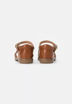 Friboo Leather Sandals - Sandalen - Cognac -Frib Kleding Winkel 1e0ccef36b37421dbb9bf5b5e1b2bebb