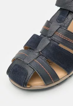 Friboo Leather - Sandalen - Dark Blue -Frib Kleding Winkel 257f430fe0a4465795f1599a33671fc0