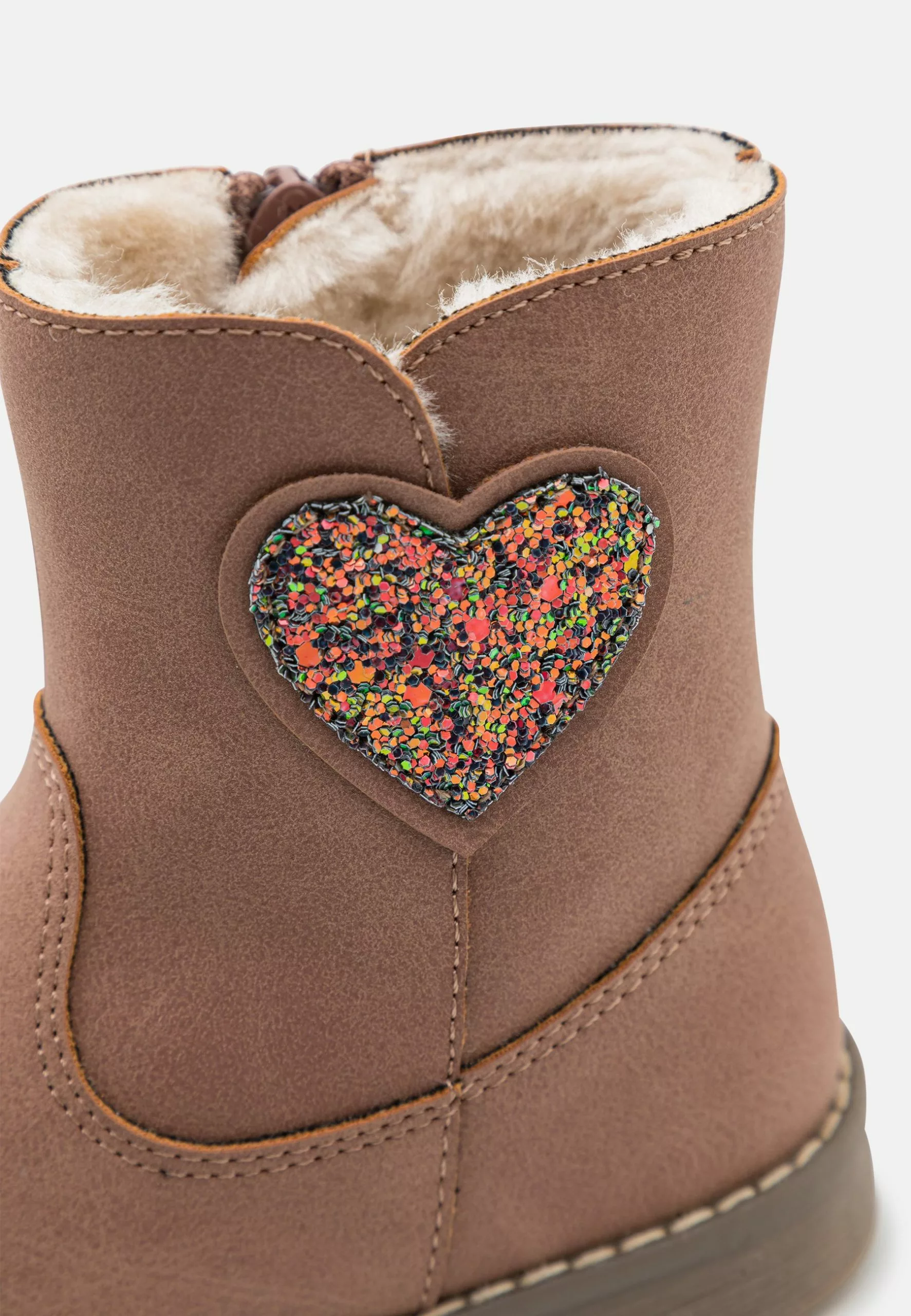 Friboo Korte Laarzen - Mauve 6 Friboo Korte Laarzen - Mauve - Afbeelding 6