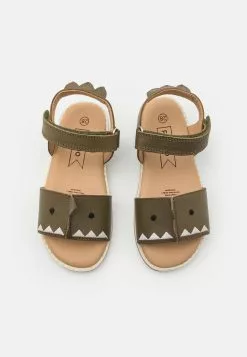 Friboo Leather - Sandalen - Khaki -Frib Kleding Winkel 46c85459a8a447988b1577291a5411cd