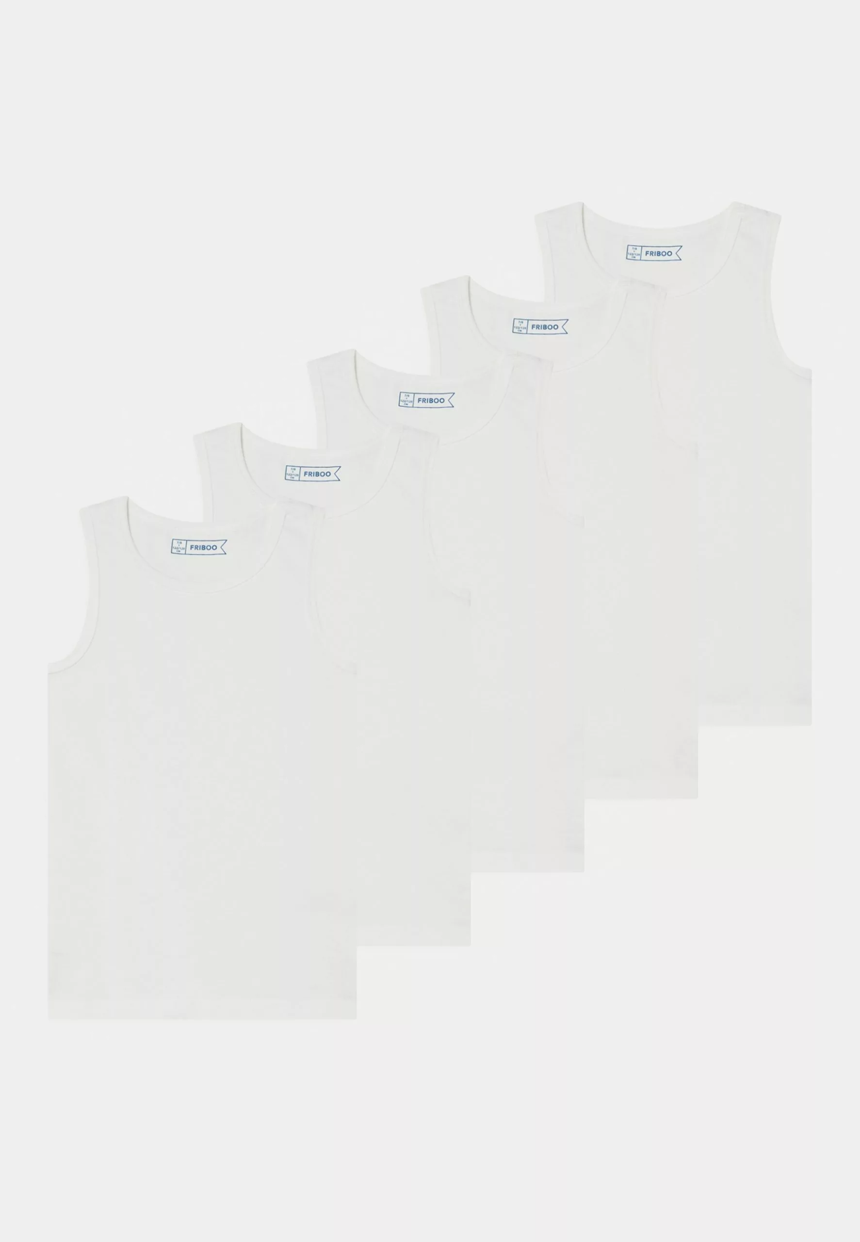 Friboo 5 Pack - Hemd - White 1 Friboo 5 Pack - Hemd - White