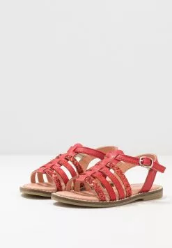 Friboo Leather - Sandalen - Red -Frib Kleding Winkel 47fc6e1c46f9406795296262376e5db0