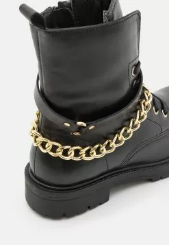 Friboo Leather Booties - Korte Laarzen - Black -Frib Kleding Winkel 52f8c3f10fe8460188af3b6c0a4a075a