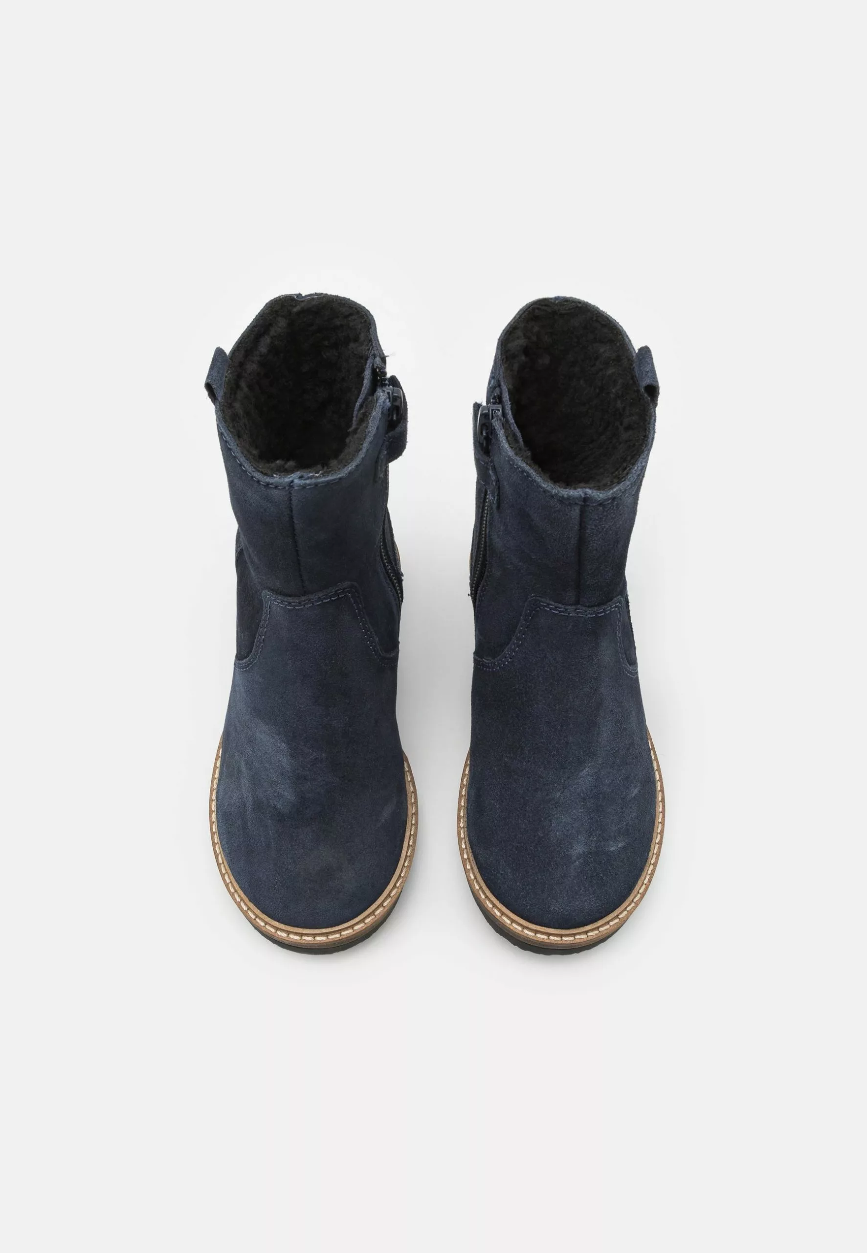 Friboo Korte Laarzen - Dark Blue 4 Friboo Korte Laarzen - Dark Blue - Afbeelding 4