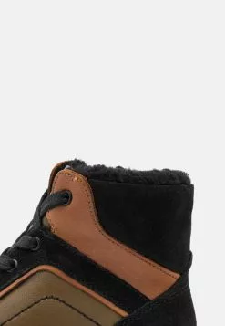 Friboo Leather - Sneakers Hoog - Multi-Coloured -Frib Kleding Winkel 5764091e6b994f50b5a39544bbbfd95a
