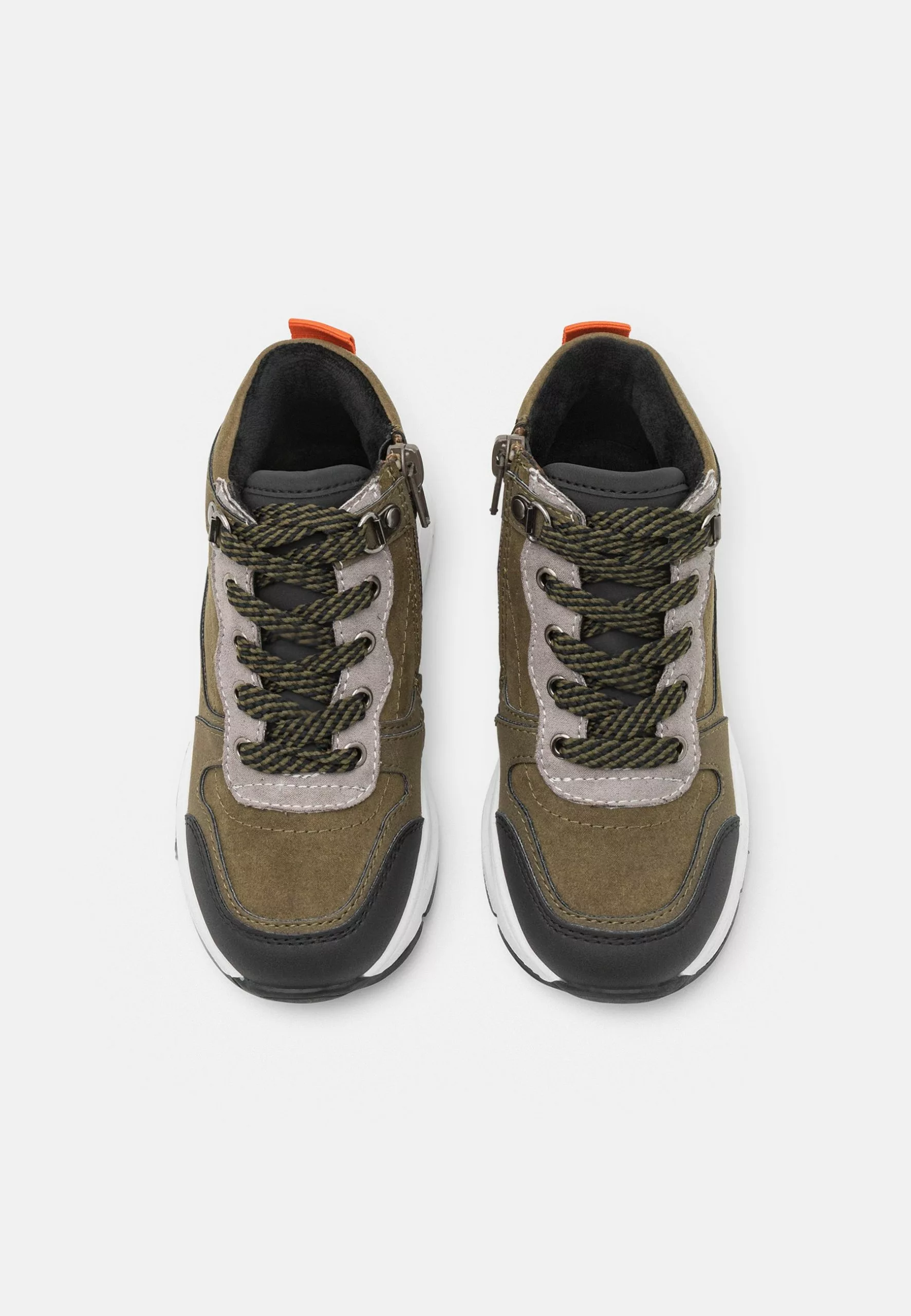 Friboo Sneakers Hoog - Khaki 4 Friboo Sneakers Hoog - Khaki - Afbeelding 4