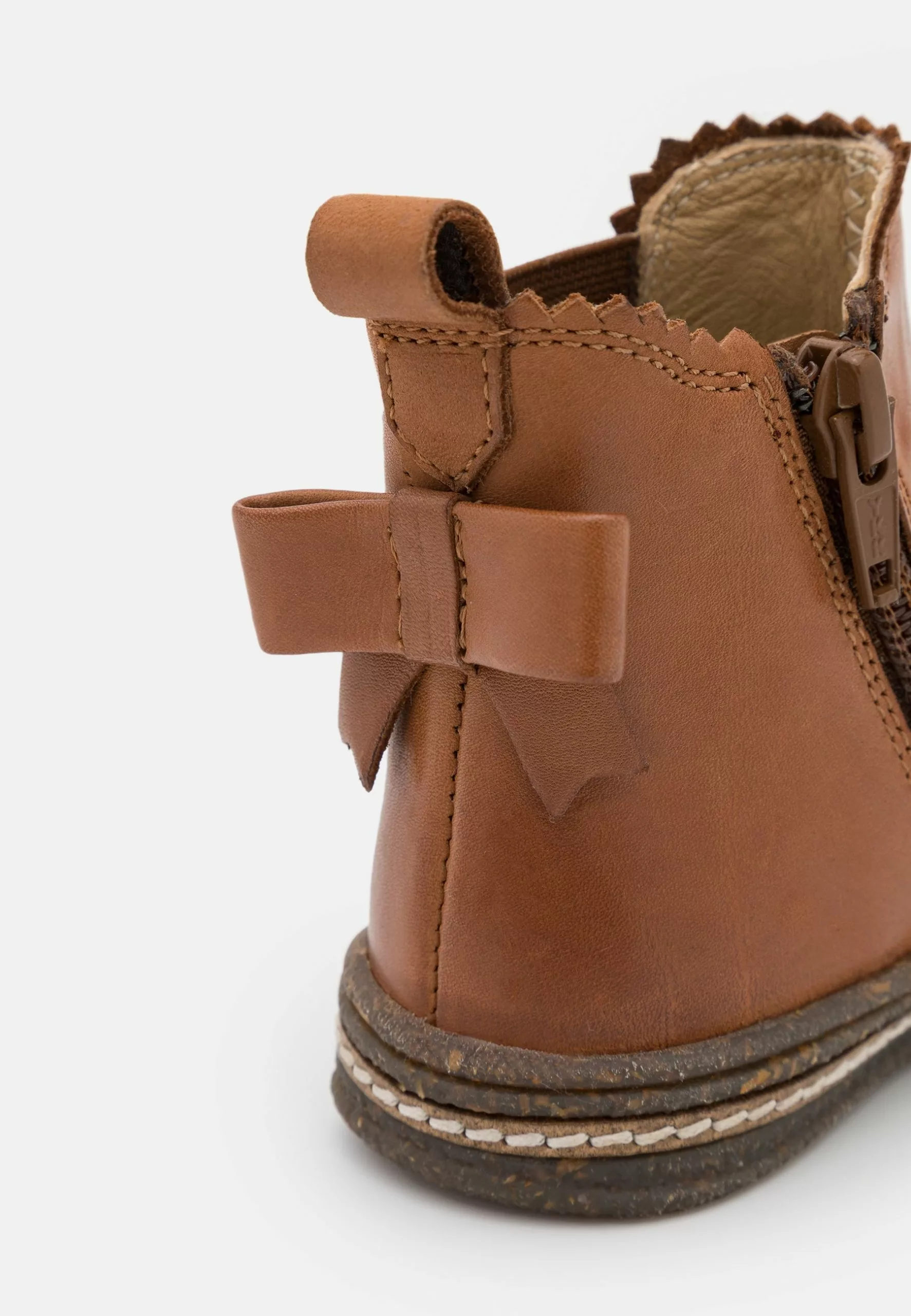 Friboo Leather - Korte Laarzen - Cognac 6 Friboo Leather - Korte Laarzen - Cognac - Afbeelding 6