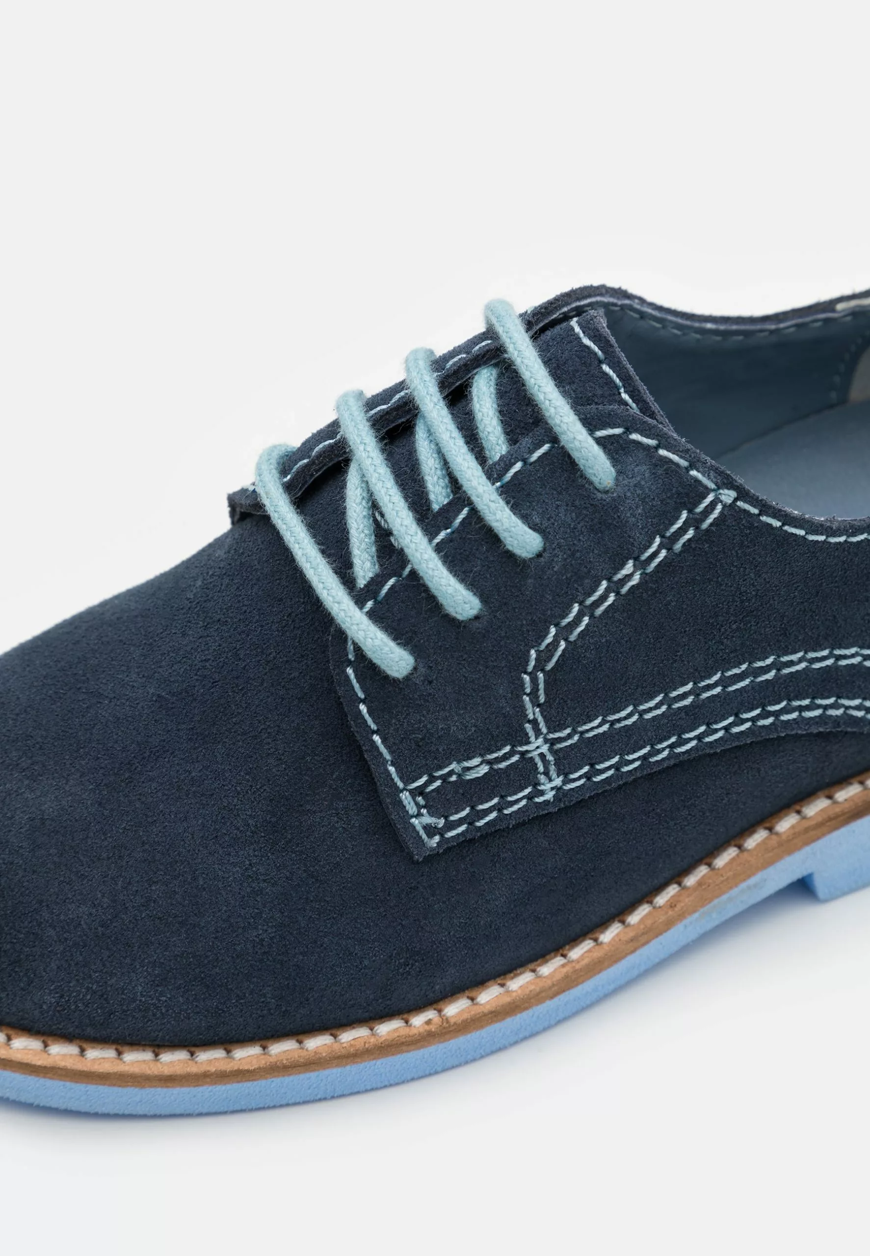 Friboo Leather - Sportieve Veterschoenen - Dark Blue 6 Friboo Leather - Sportieve Veterschoenen - Dark Blue - Afbeelding 6