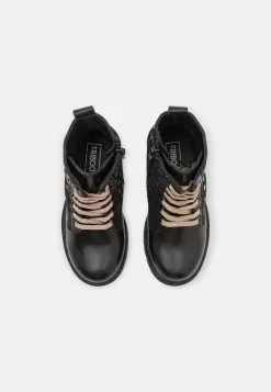 Friboo Leather - Veterboots - Black -Frib Kleding Winkel 6d791e1f2bf248848116b8ac1d7f7146