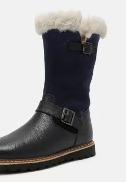 Friboo Leather - Snowboots- Dark Blue -Frib Kleding Winkel 81ed21f49212421cbb67d61ee155b327