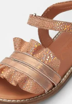 Friboo Leather Strappy Sandals - Sandalen - Rose Gold/Coloured -Frib Kleding Winkel 8ecbbc23b3db4043afe330eed8ebde82