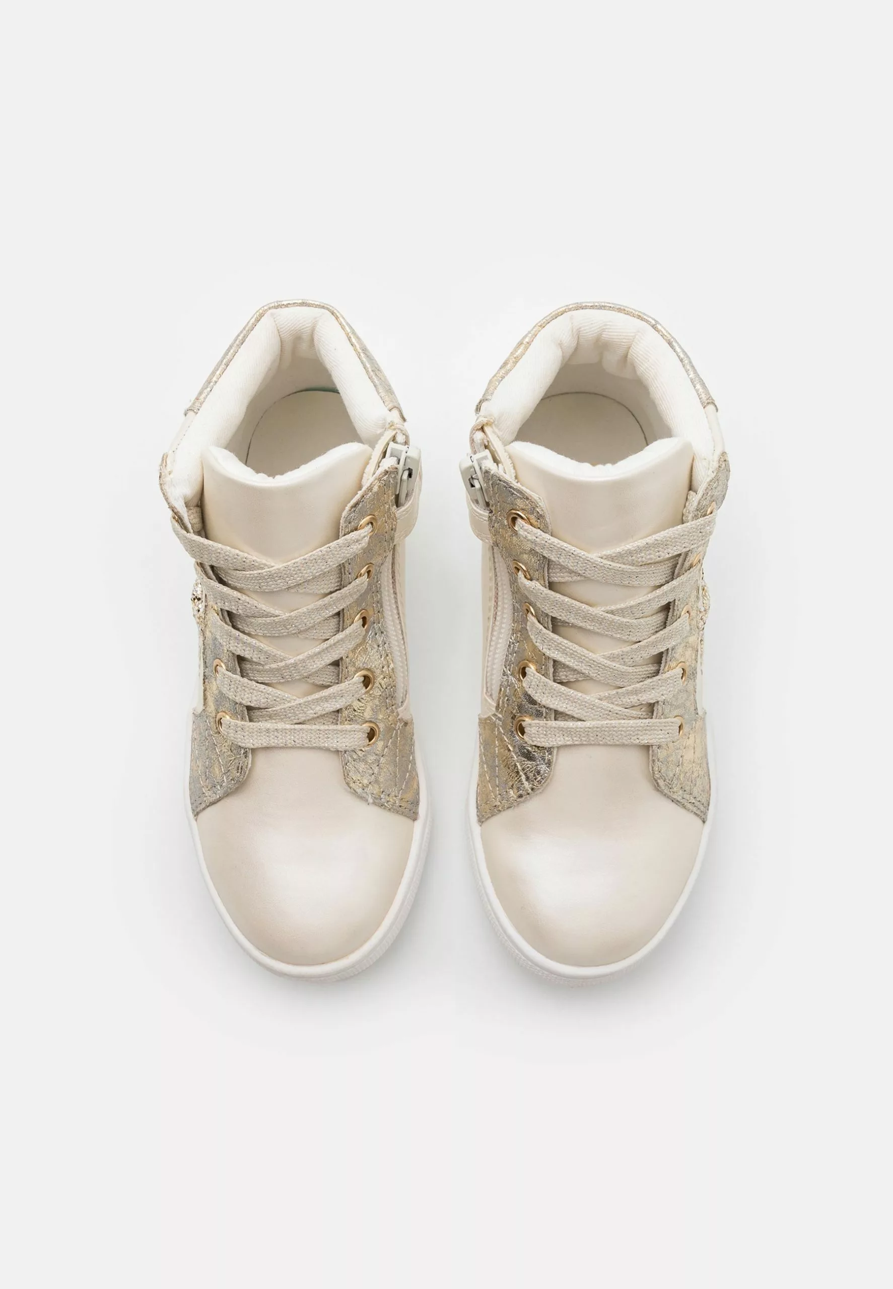 Friboo Sneakers Hoog - Off-White 4 Friboo Sneakers Hoog - Off-White - Afbeelding 4