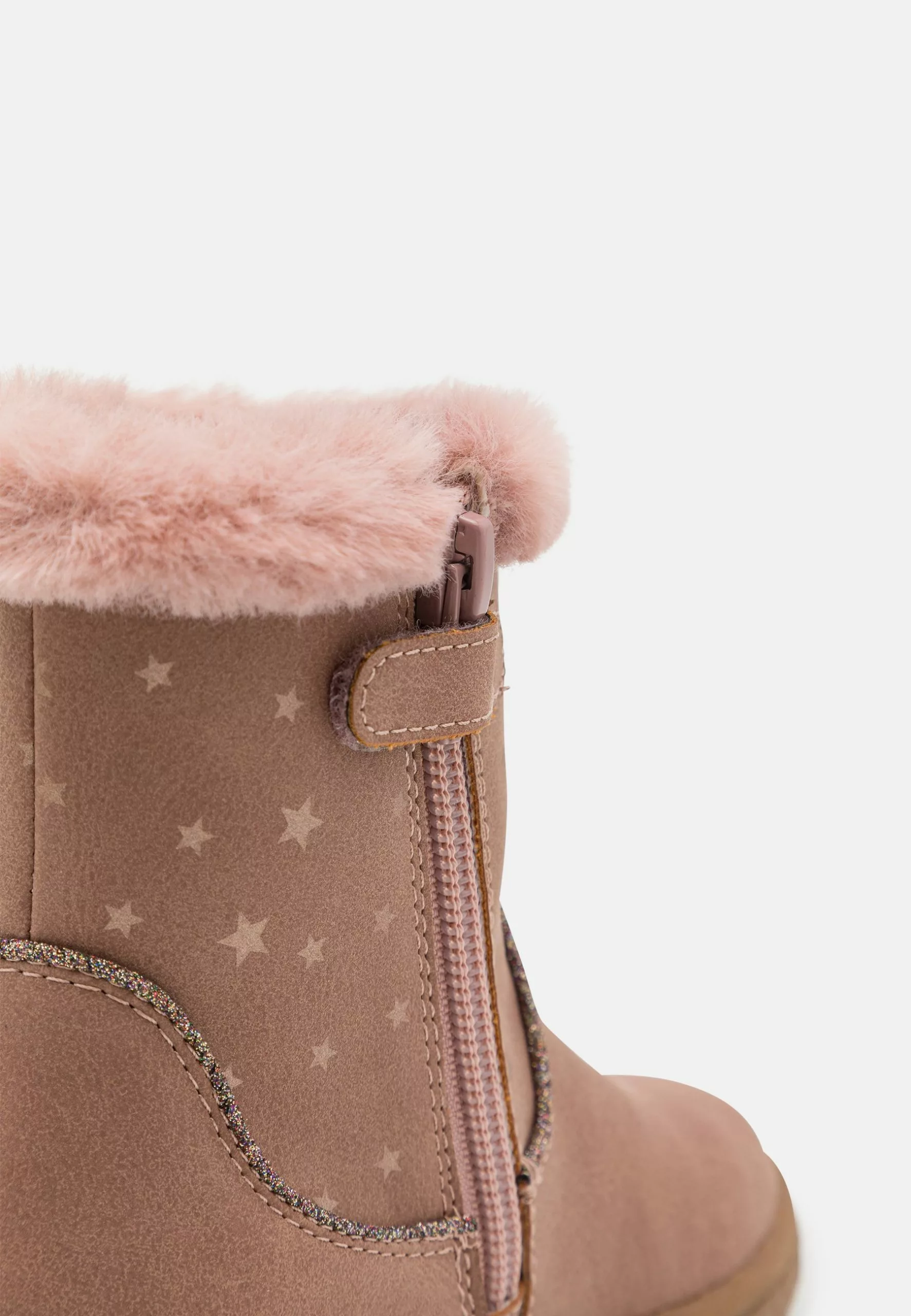 Friboo Korte Laarzen - Mauve 6 Friboo Korte Laarzen - Mauve - Afbeelding 6