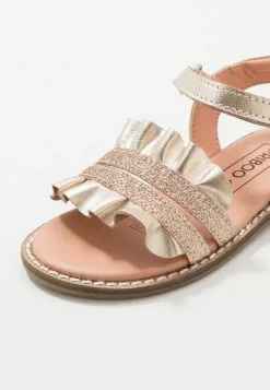 Friboo Leather - Sandalen - Gold -Frib Kleding Winkel a399d5c8c9764e1c8a967e5a88ee5048