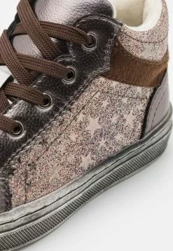 Friboo Sneakers Hoog - Gunmetal -Frib Kleding Winkel a98c8b6142344603a307f8df4435bbce