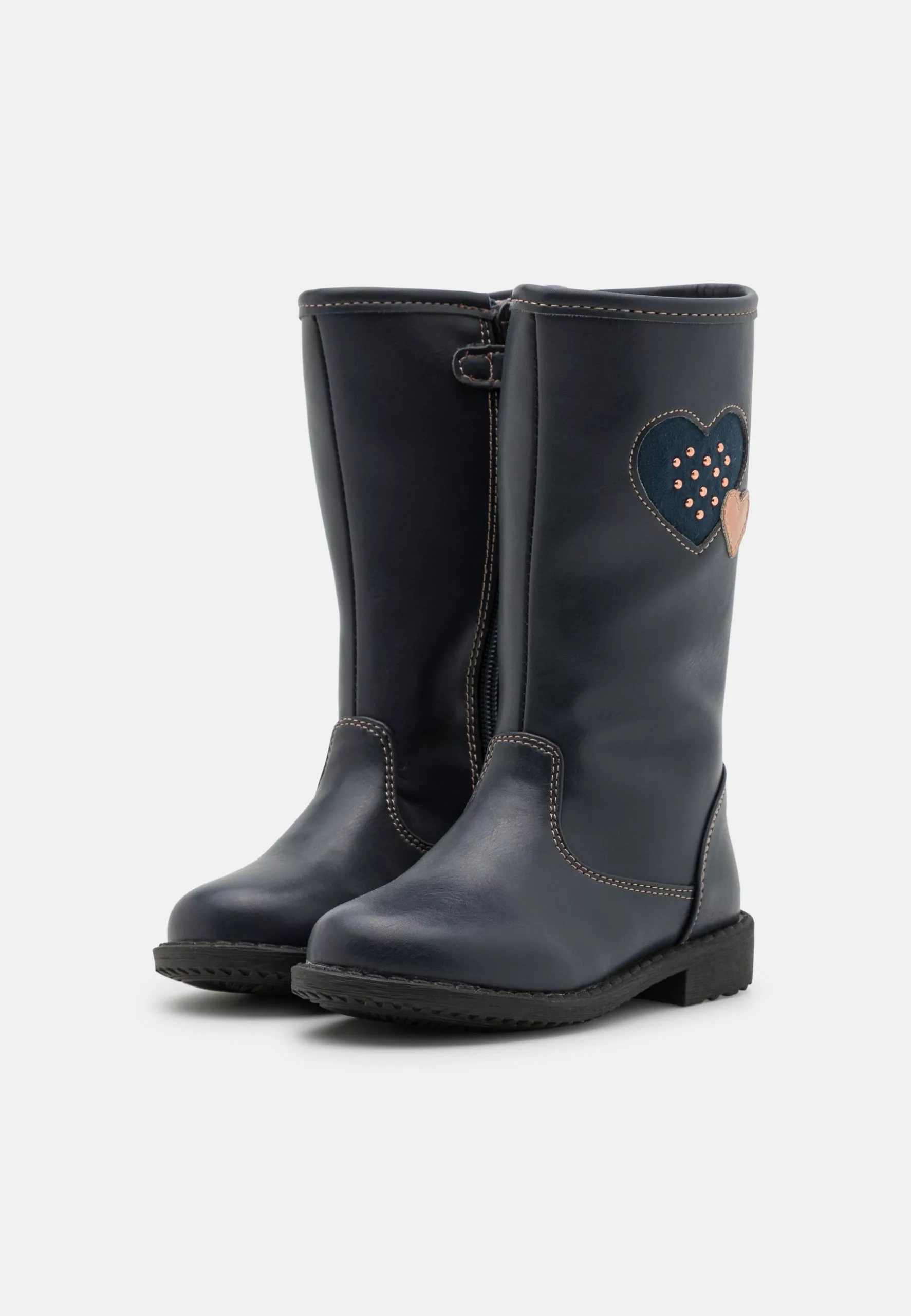 Friboo Laarzen - Dark Blue 2 Friboo Laarzen - Dark Blue - Afbeelding 2