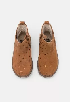 Friboo Leather - Korte Laarzen - Cognac -Frib Kleding Winkel b7c56b745783410398c330145a92d8a3