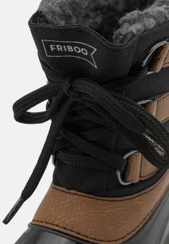 Friboo Snow Boots- Snowboots- Black/Brown -Frib Kleding Winkel bdc4ed4dd5ff496fbcdaa8ba33573ad2
