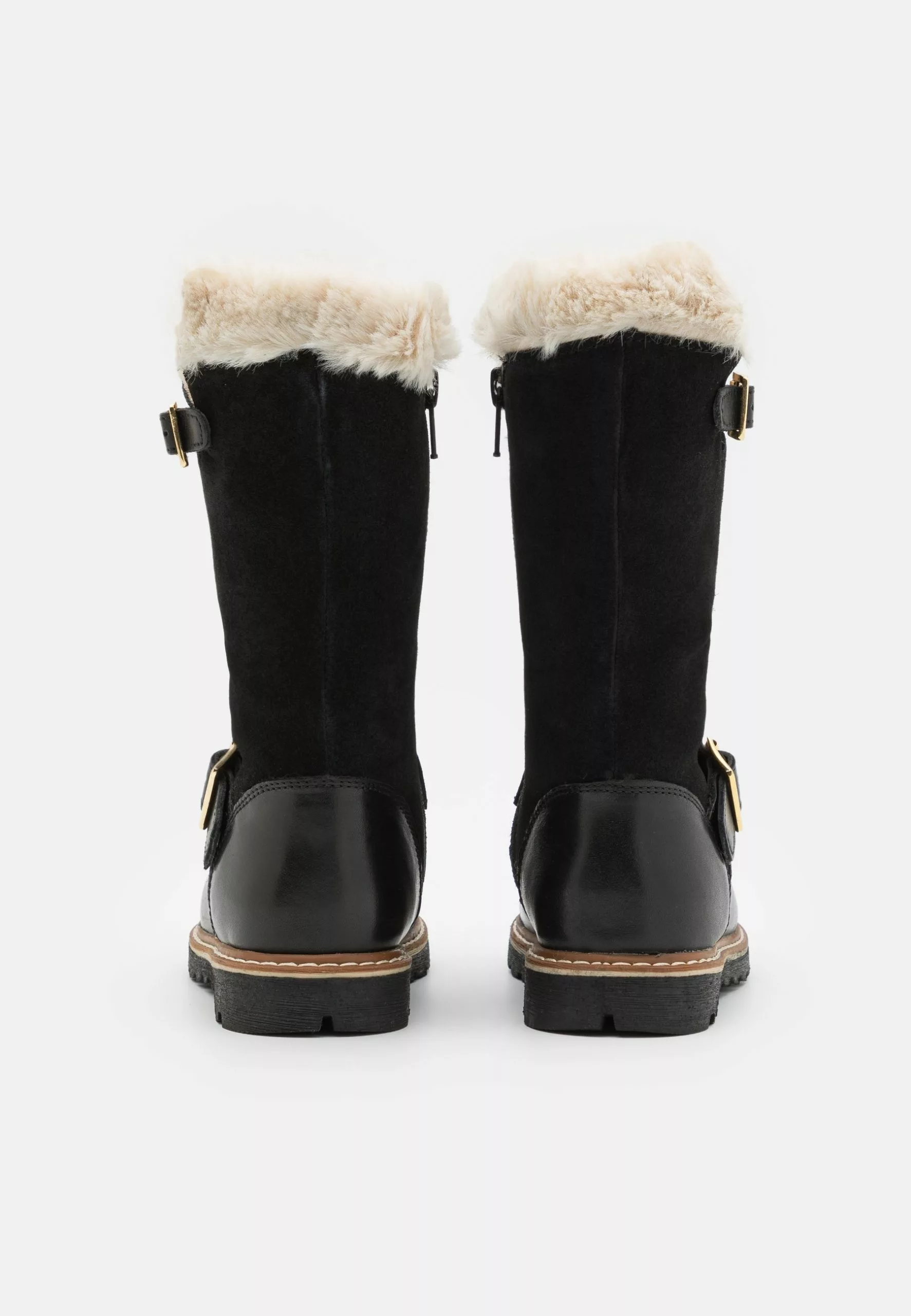 Friboo Leather - Snowboots- Black 3 Friboo Leather - Snowboots- Black - Afbeelding 3