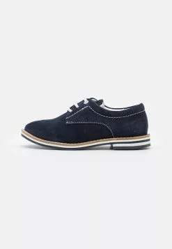 Friboo Leather - Veterschoenen - Dark Blue