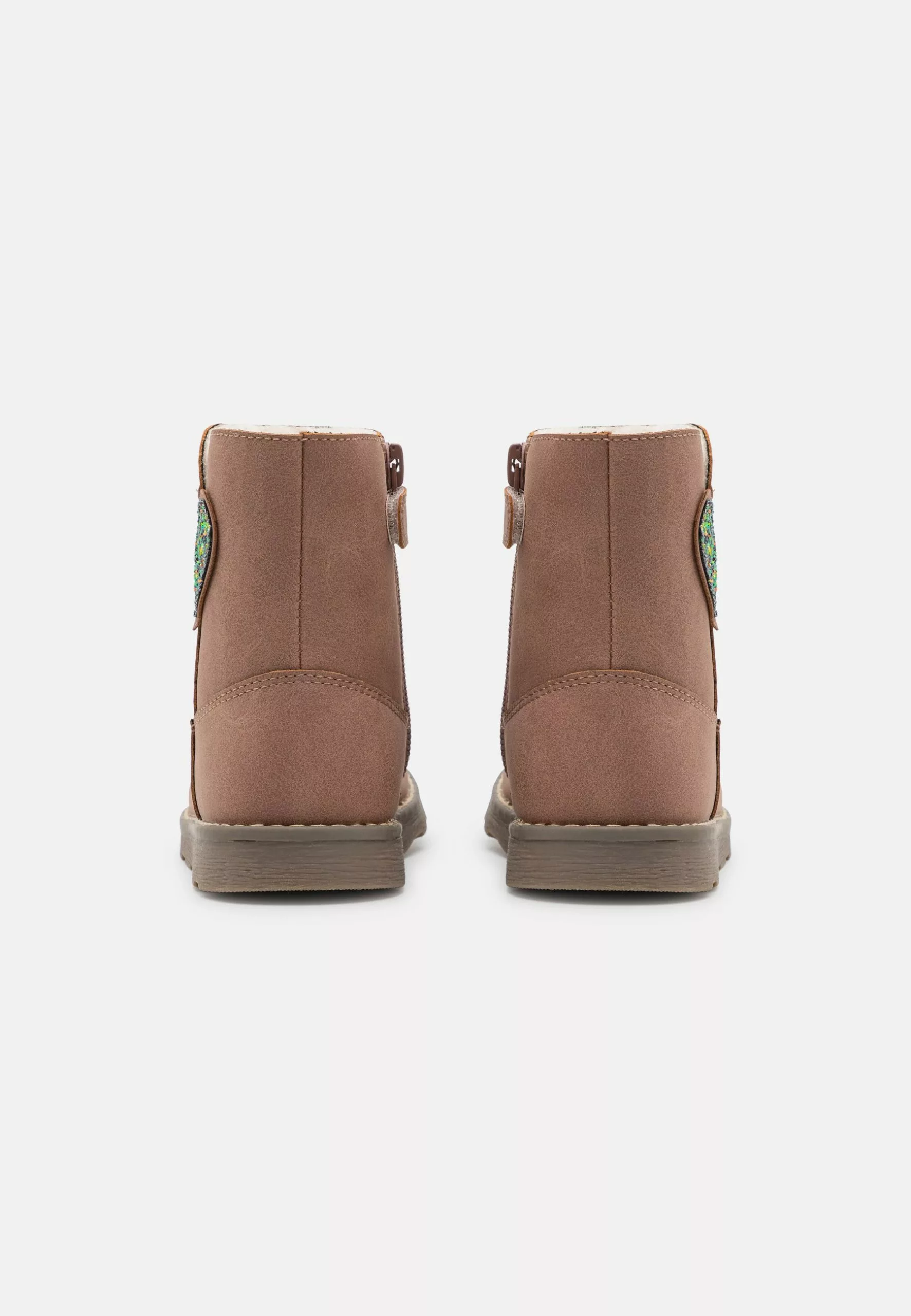 Friboo Korte Laarzen - Mauve 3 Friboo Korte Laarzen - Mauve - Afbeelding 3