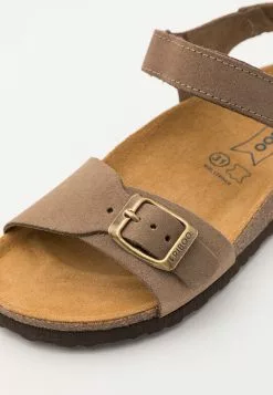 Friboo Leather Bio Sandals - Sandalen - Brown -Frib Kleding Winkel e38b281a9ab943e58db82f4db6ff90ae