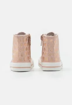Friboo Sneakers Hoog - Rose Gold -Frib Kleding Winkel e7ee5d6cb66447a49f2627da58d2ff50