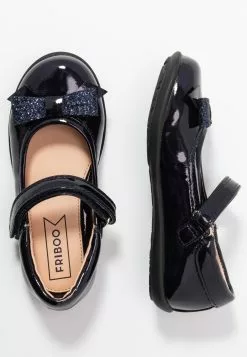Friboo Ballerina'S Met Enkelbandjes - Dark Blue
