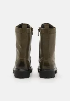 Friboo Leather - Veterlaarzen - Khaki -Frib Kleding Winkel ebc21f4c8ceb4b099f373b5db7eaf3a3