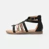 Friboo Leather - Sandalen - Black