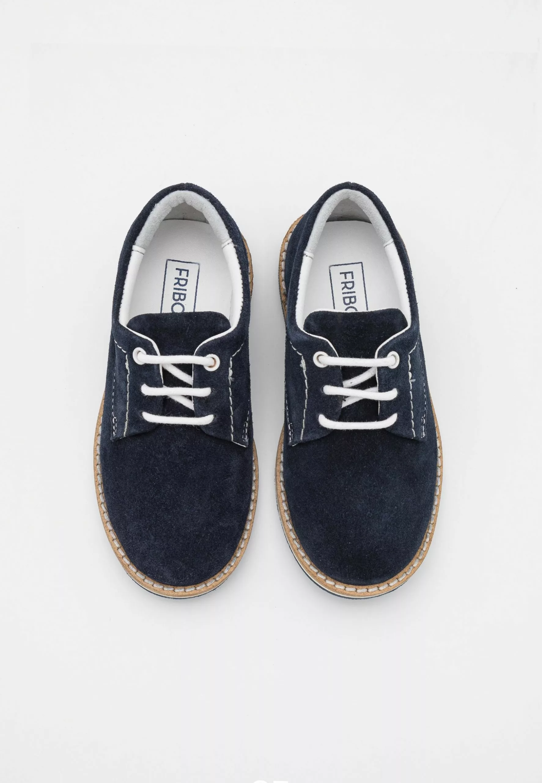 Friboo Leather - Veterschoenen - Dark Blue 4 Friboo Leather - Veterschoenen - Dark Blue - Afbeelding 4